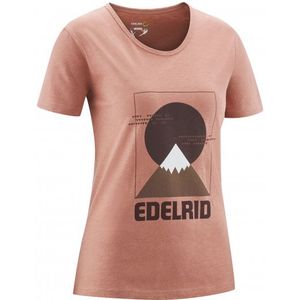Edelrid Womens Highball T-Shirt V T-shirt (Dames |roze)