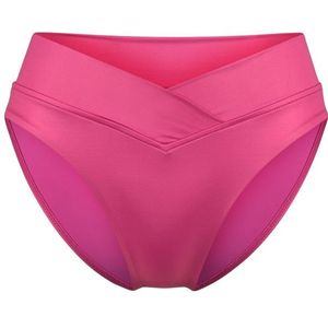 Seafolly Womens Soleil V Front High Cut Pant Bikinibroekje (Dames |roze)