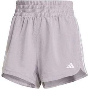 adidas Womens Pacer Woven High Rise Short Short (Dames |purper)