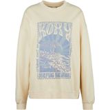 Sweater - Ronde Hals - Geborstelde Sweatstof - Vintage Wasbehandeling - Oversized Fit