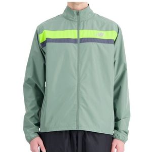 New Balance Accelerate Jacket Hardloopjack (Heren |turkoois)