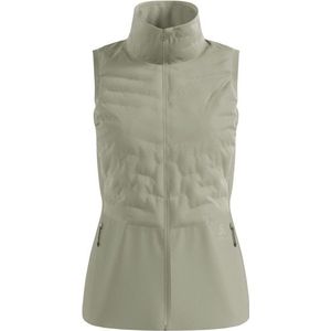 Odlo - Zeroweight Insulator - Hardloopbodywarmer - Olijfgroen