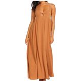 Billabong - Modern Love Maxi DRS - Jurk - Oranje - 51% Katoen, 49% Viscose