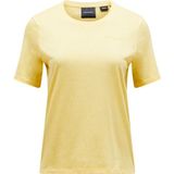 Peak Performance - Explore Logo T-shirt - Korte Mouwen - Blauw - Mix van Natuurlijke en Synthetische Vezels