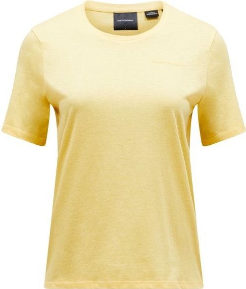 Peak Performance - Explore Logo T-shirt - Korte Mouwen - Blauw - Mix van Natuurlijke en Synthetische Vezels