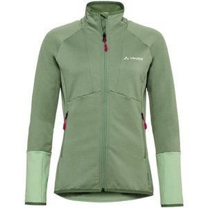 Vaude Womens Monviso Fleece Full Zip Jacket II Fleecevest (Dames |groen)