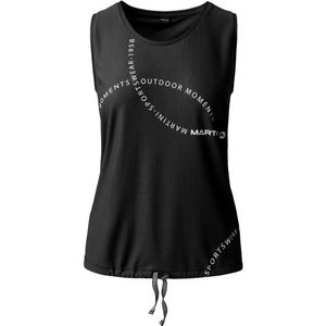 Martini Womens Firstlight Sleeveless Shirt Straight Tanktop (Dames |zwart)