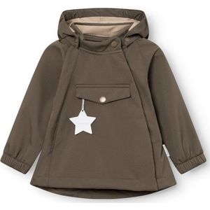 Mini A Ture Kids Matwai Softshell Jacket Softshelljack (Kinderen |bruin)