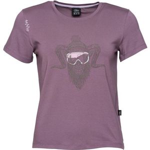 Chillaz Womens Iseo Rock Hero Winter T-shirt (Dames |roze/purper)