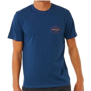 Rip Curl Stapler Tee T-shirt (Heren |blauw)