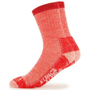 Alpacasocks&Co Merino Hiking 2-Pack Wandelsokken (rood)
