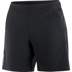 Salomon Womens Wayfarer Ease Shorts Short (Dames |zwart)