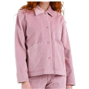 DEDICATED Womens Jacket Stiby Corduroy Overhemd (Dames |roze)
