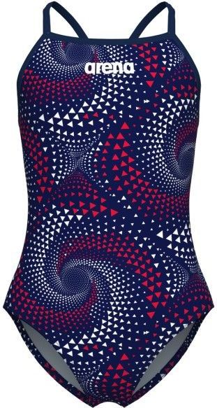 Arena - Fireflow Swimsuit Lightdrop Back - Badpak - Blauw