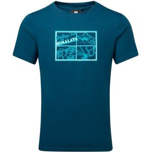 Mountain Equipment Yorik Himalaya Tee T-shirt (Heren |blauw)