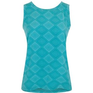 Sherpa Womens Neha High Neck Tank Tanktop (Dames |turkoois)