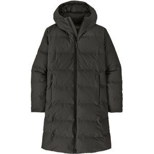 Patagonia Womens Jackson Glacier Parka Lange jas (Dames |grijs/zwart |waterdicht)