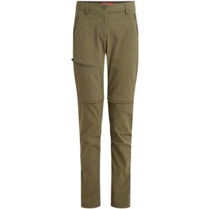 Craghoppers Womens Nosilife Pro Convertible Trousers III Afritsbroek (Dames |olijfgroen)