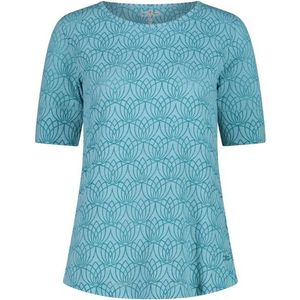CMP Womens Burnout Jersey T-Shirt Sportshirt (Dames |turkoois)