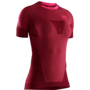 X-Bionic Womens Invent 40 Running Shirt S/S Hardloopshirt (Dames |rood)
