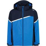 CMP Kids Jacket Snaps Hood Ski-jas (Kinderen |blauw |waterdicht)