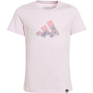 adidas Girls Training Tee T-shirt (Kinderen |wit)