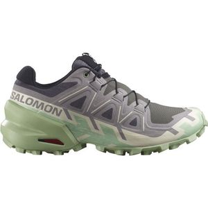 Salomon Womens Speedcross 6 Trailrunningschoenen (Dames |grijs)