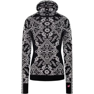 Kari Traa - Saga Hood - Merino-ondergoed - Grijs/Zwart