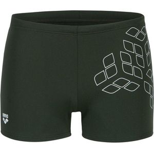 Arena Kikko Graphic Swim Short Zwembroek (Heren |olijfgroen)