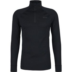 Stoic Merino240 BengtSt Half Zip Merino-ondergoed (Heren |zwart)