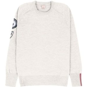 Amundsen Sports Womens Amundsen Peak Crew Neck Merinotrui (Dames |wit)