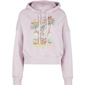 Billabong - All Time Fleece Hoodie - Roze - 80% Katoen, 20% Polyester