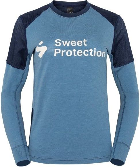Sweet Protection - Hunter Merino Hybrid - Fietsshirt - Blauw