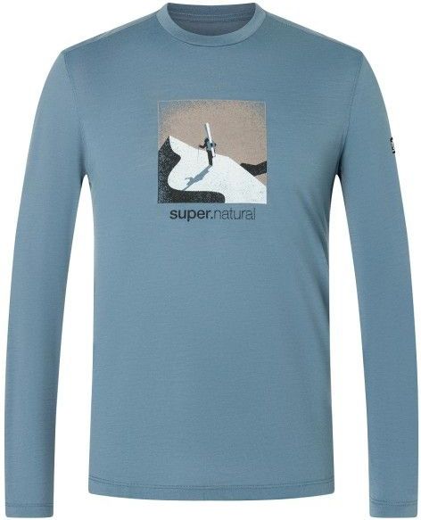 Super.natural - Almost Done - T-shirt - Lange Mouwen - Geavanceerde Wol 140