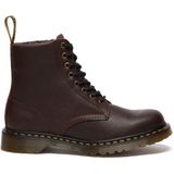 Dr. Martens - 1460 Met Fleece Gevoerde Grizzly Leren Laarzen - Bruin