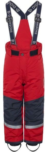 Didriksons - Kids Idre Pants 6 - Skibroek - Rood - Waterdicht
