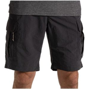 Craghoppers Nosilife Cargo Shorts II Short (Heren |zwart/grijs)