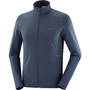 Salomon Essential Lightwarm Hybrid Fleecevest (Heren |blauw)