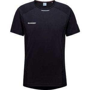 Mammut Aenergy First-Layer T-Shirt Sportshirt (Heren |zwart/blauw)