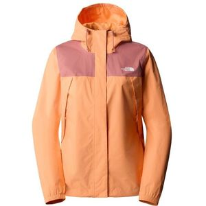 The North Face Womens Antora Jacket Regenjas (Dames |oranje |waterdicht)