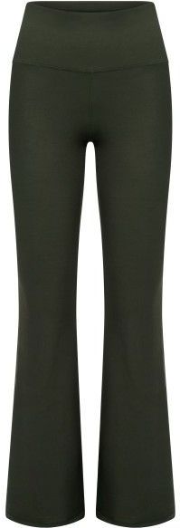 Hey Honey Womens High-Waist Leggings Flared Always Dressed Trainingsbroek (Dames |olijfgroen)