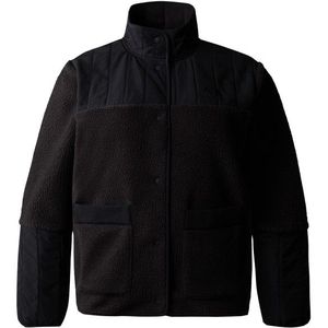 The North Face Womens Plus Cragmont Fleece Jacket Fleecevest (Dames |zwart)