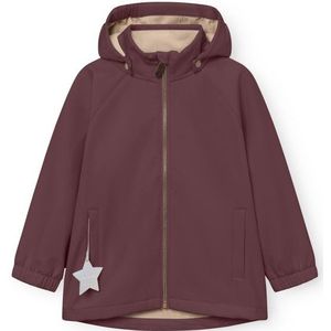 Mini A Ture Kids Mataden Softshell Jacket Softshelljack (Kinderen |purper)