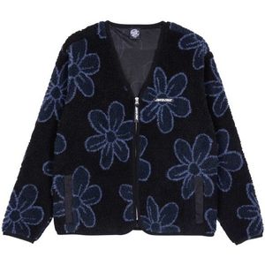 Santa Cruz Womens Homebody Jacket Fleecevest (Dames |blauw/zwart)