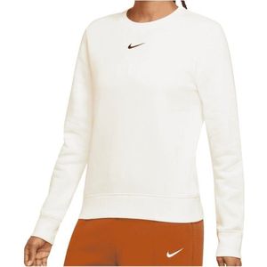 NIKE - Sportswear Phoenix Fleece - Sport T-shirt - Lichtgrijs - Lange Mouw Dames