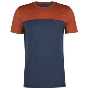 Devold Norang Tee Merinoshirt (Heren |blauw)