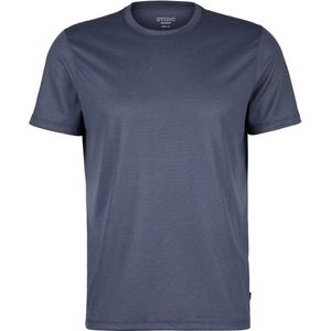 Stoic QuickDry SkaraSt Backprint Tee Sportshirt (Heren |blauw)