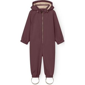 Mini A Ture Kids Matarno Softshell Suit Overall (Kinderen |purper |waterdicht)