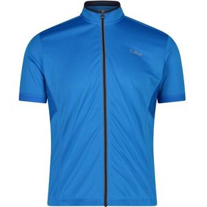 CMP Bike T-Shirt Jacquard Fullzip Fietsshirt (Heren |blauw)