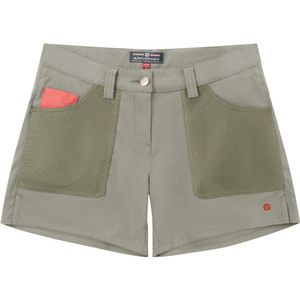 Amundsen Sports Womens 5 Field Shorts Short (Dames |grijs/olijfgroen)
